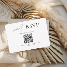 Black where Forever Começa A Casar Cartões RSVP