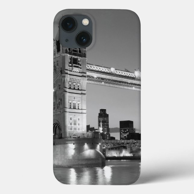 Black White Tower Bridge (Verso)