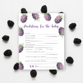 Blackberry - Previsões e conselhos para bebês