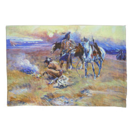 Blackfeet Burning Crow Buffalo Range Charles M Rus