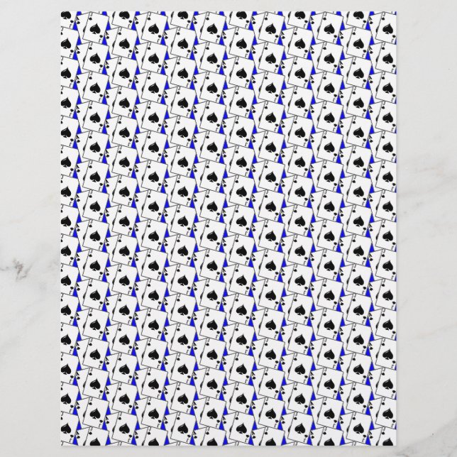 Blackjack Spades Blue (Frente)