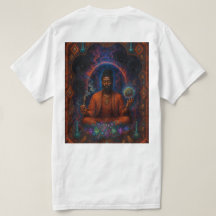 Blacklotus/ muurlotus registra a meditação T-shirt