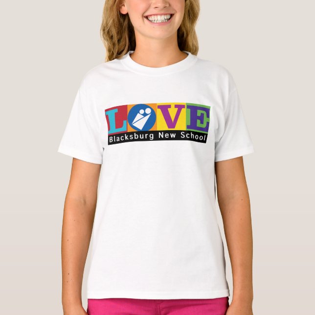 Blacksburg New School Camiseta Juvenil (Frente)