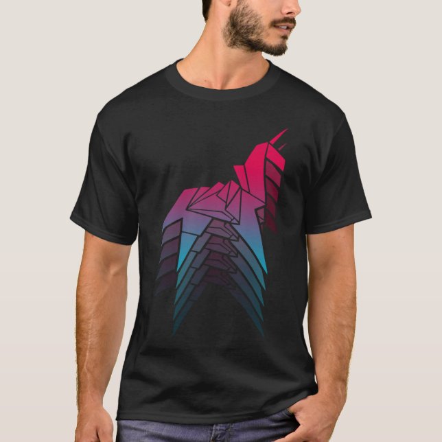 Blade Runner Unicorn Classic T-Shirt (Frente)