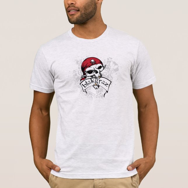 Blakgraz Pirate Skull T-Shirt (Frente)