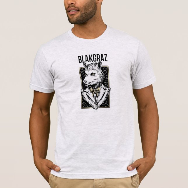 Blakgraz Werewolf Retrato T-Shirt (Frente)
