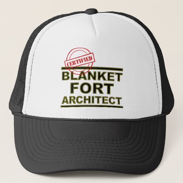 Blanket Fort Architect Funny Ball Boné Hat (Frente)