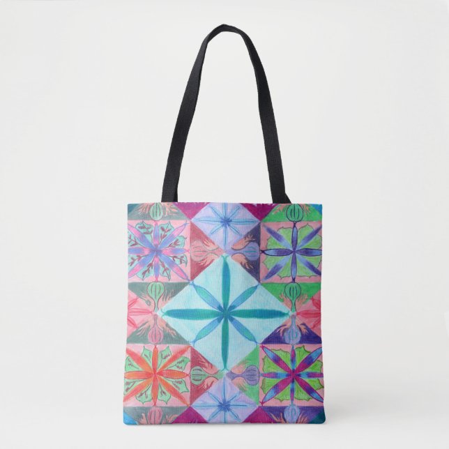 Blaze em uma bolsa de tote (Frente)