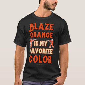 Blaze Orange é minha camisa colorida favorita