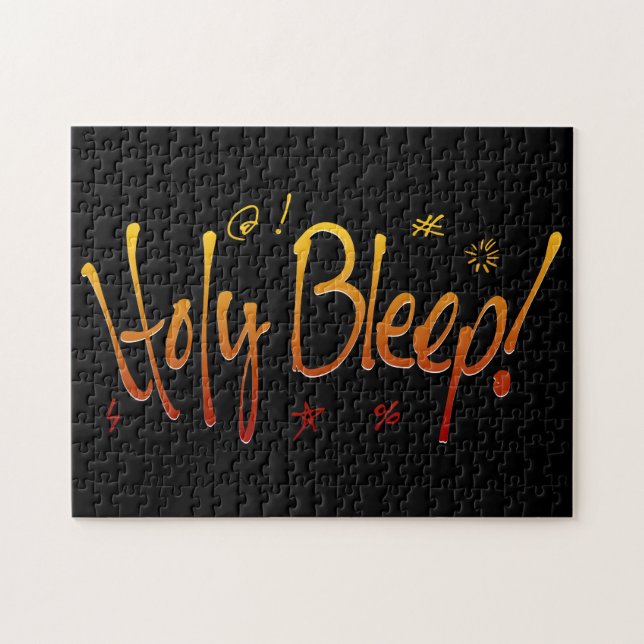 Bleep santamente! Quebra-cabeça de serra de vaivém (Horizontal)
