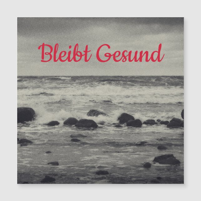 Bleibt Gesund - (Frente)