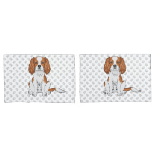 Blenheim Cavalier King Charles Spaniel & Paws