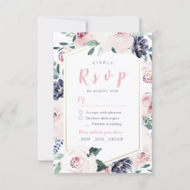 Blindagem botânica para o casamento floral RSVP