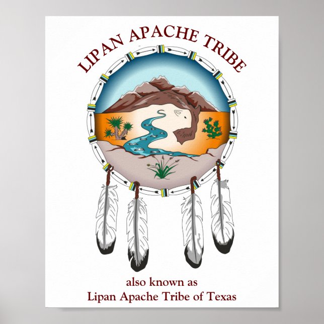 Blindagem de Lipan Apache Poster (Frente)