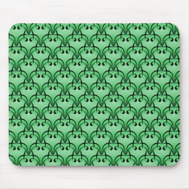 Bliss Mousepad Verde Brilhante (Frente)