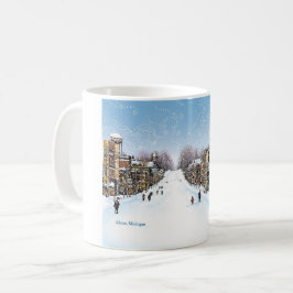 Blizzard da arte da caneca 1978 de café