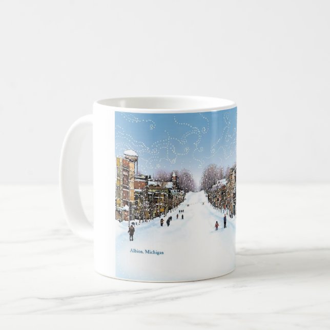 Blizzard da arte da caneca 1978 de café (Frente Esquerda)