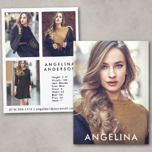 Blk da placa Comp do Ator Modelo - 3 Fotografias V