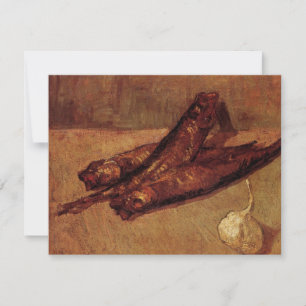 Bloaters e Alho por Vincent van Gogh Convite