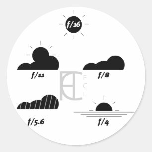 Bloco da LUZ ensolarada de 16 etiquetas