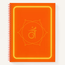 Bloco de anotações Sacral chakra