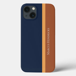 Bloco de cor de Marinho, Dourado e Bronze com dist