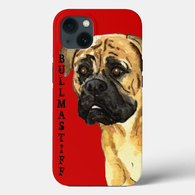 Bloco de Cor do Bullmastiff (Verso)