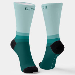 Bloco de Cor Verde Azul-Teto Personalizado