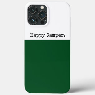 Bloco de Cor Verde Escuro da CAMPER FELIZ Retroati