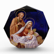 Bloco de Fotos da Cena de Natal