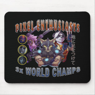 Bloco de Mousepad campeão do PE - Edição do DURO