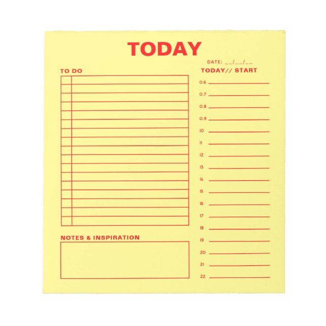 Bloco de notas (Frente)