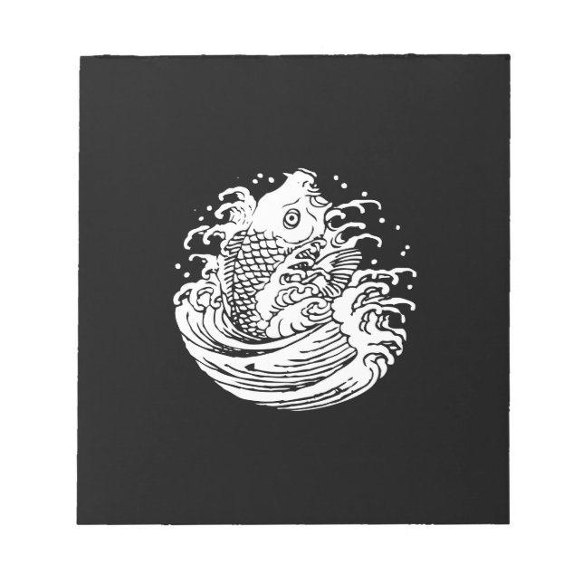 BLOCO DE NOTAS に 鯉 水 (Frente)