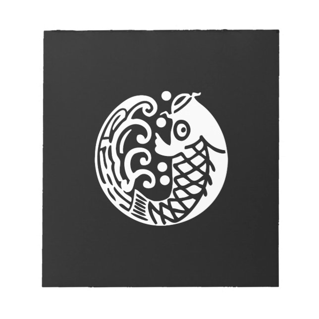 BLOCO DE NOTAS に 鯉 波 (Frente)