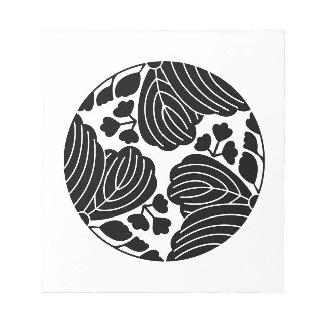 BLOCO DE NOTAS 三 つ 割 り 五 三 桐 (Frente)