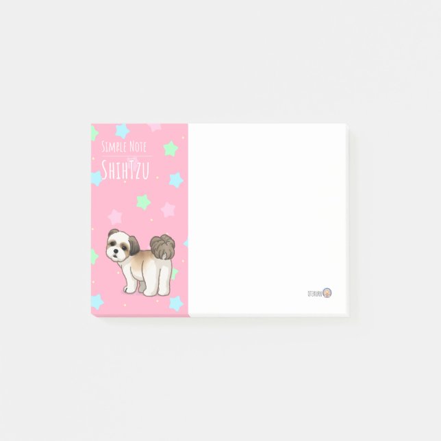 BLOCO DE NOTAS 振り向くシーズー (Frente)