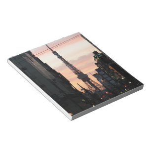 Bloco De Notas 東京タワー日の出 do nascer do sol da torre