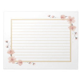 Bloco De Notas 飾り罫線用紙＜茶＞[ch20] 