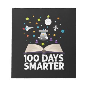 Bloco De Notas 100º Dia De Escola 100 Dias Livros Mais Inteligent