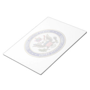 Bloco De Notas [100] Emblema do Sistema de Adido à Defesa (DAS) d
