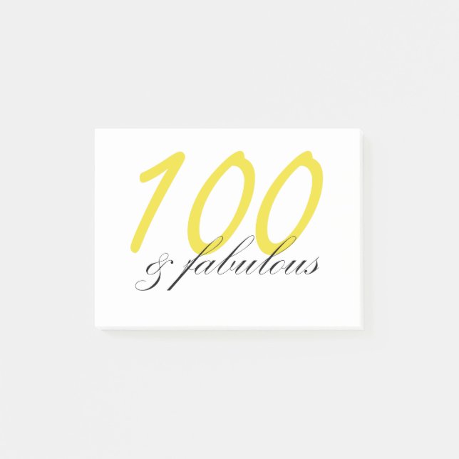 Bloco De Notas 100 n Fabulous (Frente)