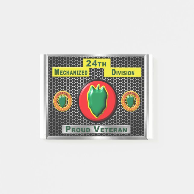 Bloco De Notas 24.ª Divisão de Infantaria Mecanizada (Frente)