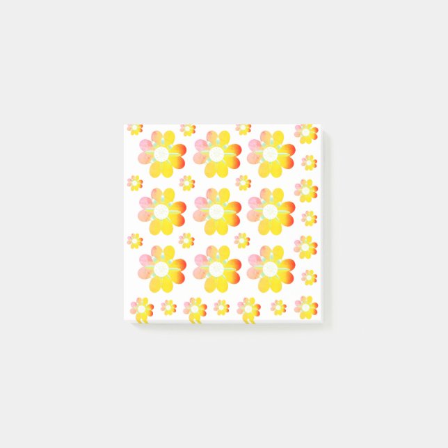 Bloco De Notas 30 Flor Laranja (Frente)