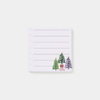 Bloco De Notas 3 árvore de Natal 