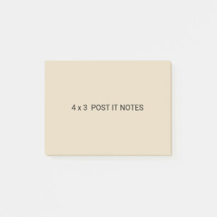 Bloco De Notas 4 x 3 notas de post-it feitas sob encomenda