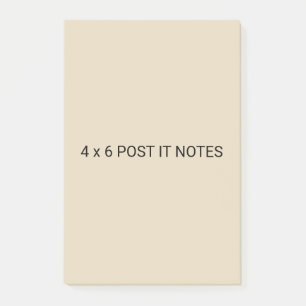 Bloco De Notas 4 x 6 postar notas personalizadas