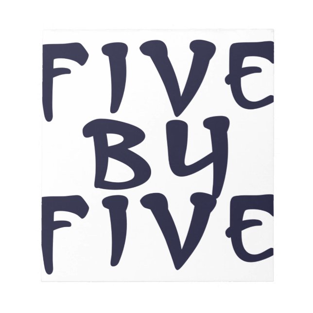 Bloco De Notas 5 x 5 (Frente)