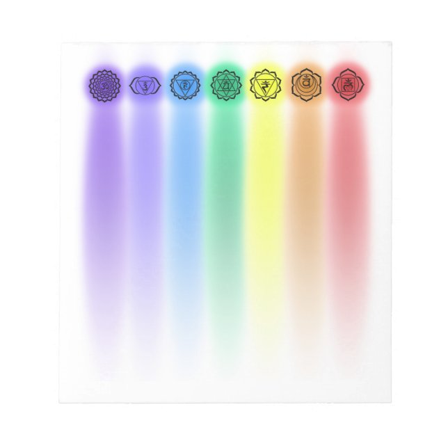 bloco de notas 7 chakras (Frente)