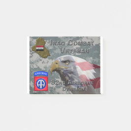 Bloco De Notas 82.a Frente aérea Div Iraque Combat Veteran