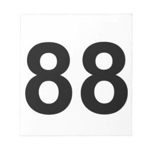 Bloco De Notas 88 - número oito